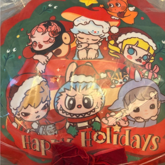 POP MART Other - Popmart Labubu Monster Holiday Pillow